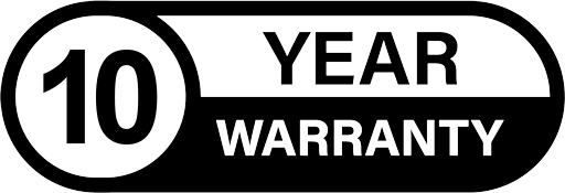 10 Year Warranty
