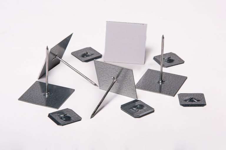 Insulation Hangers - Self Adhesive - 62mm Long  - Qty 100