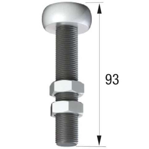 Series 250 | 34mm Diameter | Brass | Bottom Guide Roller | M16 Shaft | 250-1271