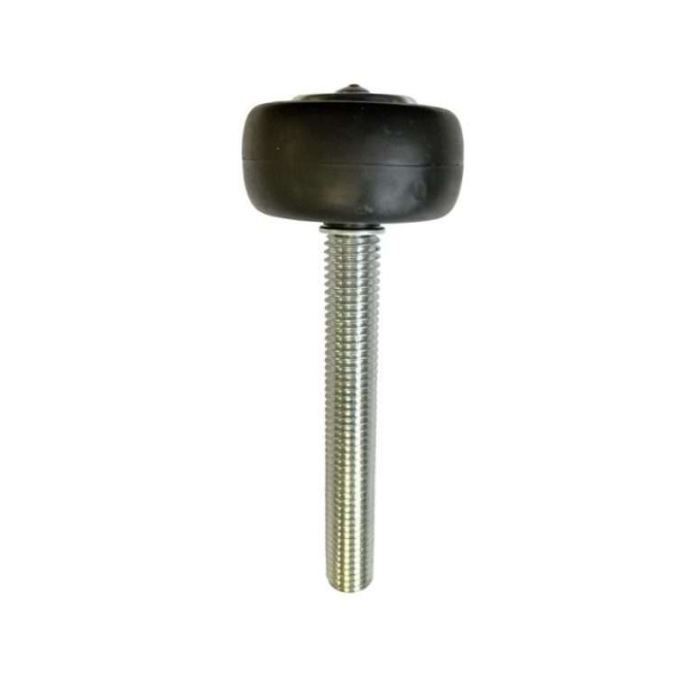 Series 250 | 50mm Diameter | Rubber Wheel | Bottom Guide Roller | M14 Shaft | 2x M14 Nuts | 250-1272