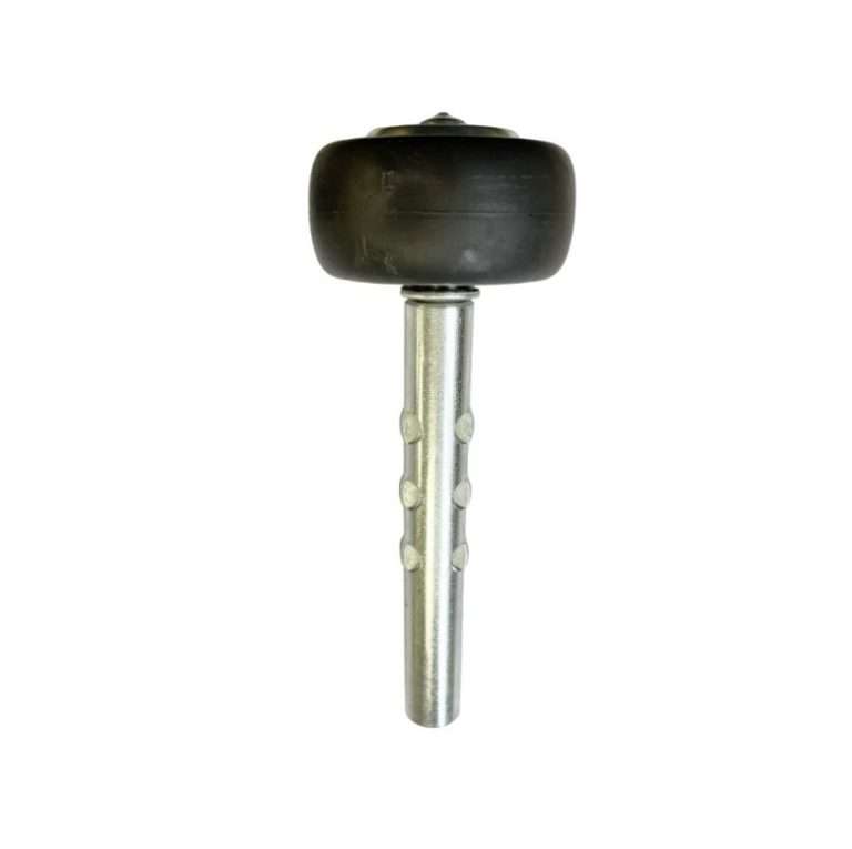 Series 250 | 50mm Diameter | Rubber Wheel | Bottom Guide Roller | On Rag Bolt Shaft | 250-1273
