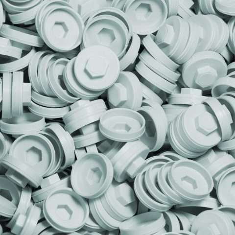 Plastic Caps for Tech Screws - 19mm - Qty 100 - Albatross
