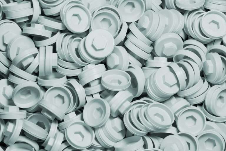 Plastic Caps for Tech Screws - 19mm - Qty 100 - Albatross