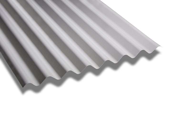 Cover 6 Roof Sheet - Big 6 - PVC Plastisol Coated Finish - Goosewing Grey 3050mm (10ft)