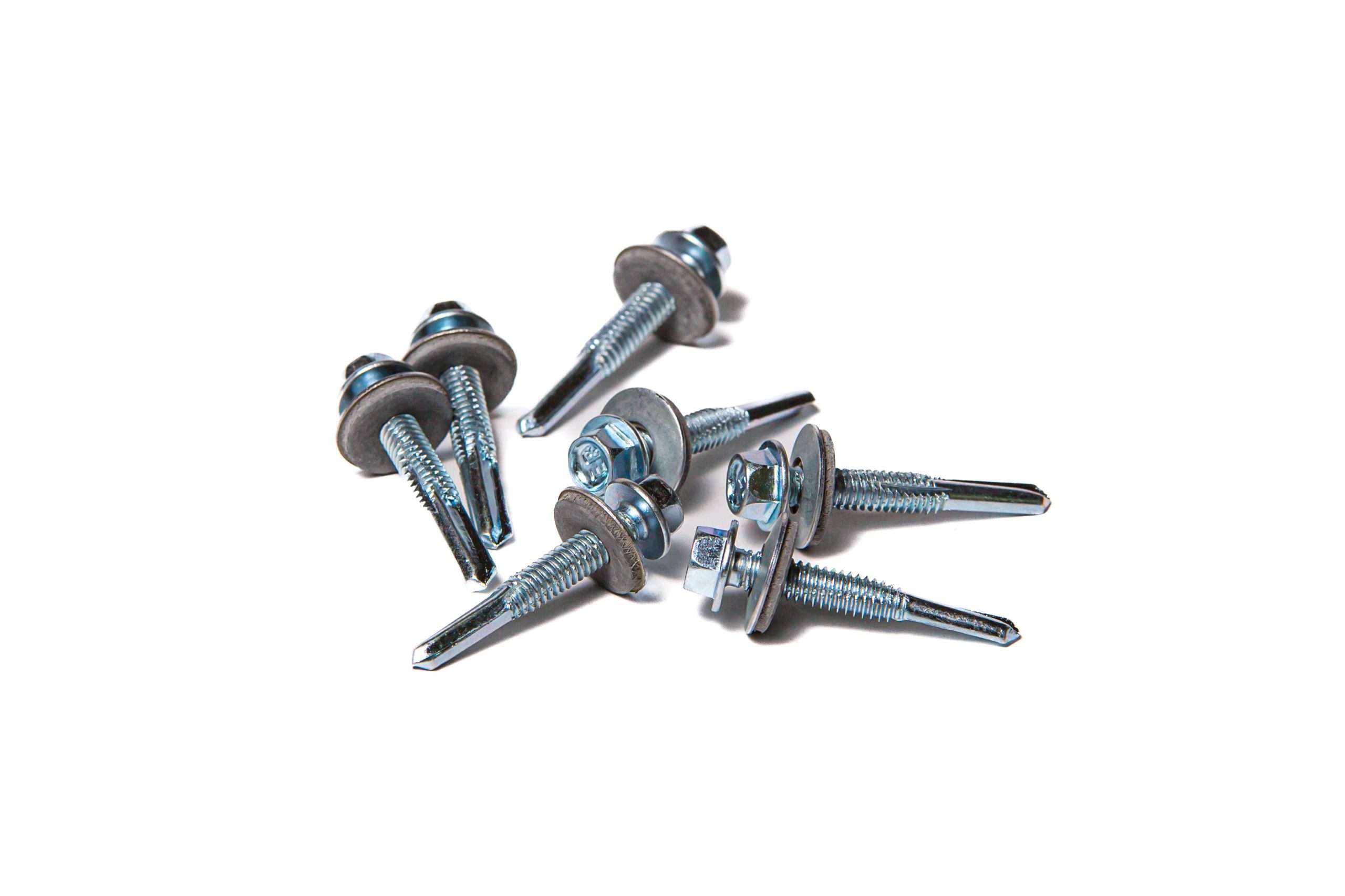 Screws for Heavy Gauge Steel - 76mm - 19mm Washer - Qty 100