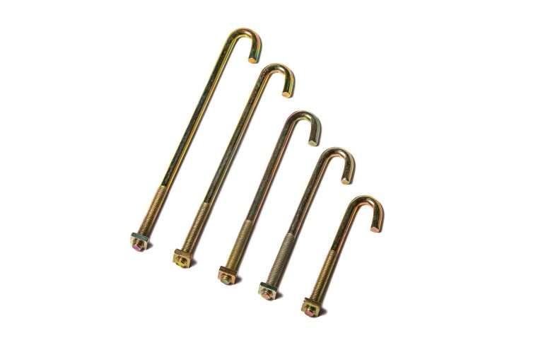 Hook Bolts and Nuts | M8 | 100mm | Qty 100
