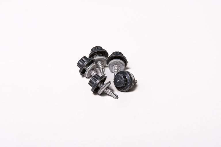 Stitching Screws - 22mm - Qty 100 - Moulded Head - Anthracite - Raven