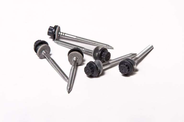 Screws for Timber - 80mm - Qty 100 - Moulded Head - Anthracite - Raven