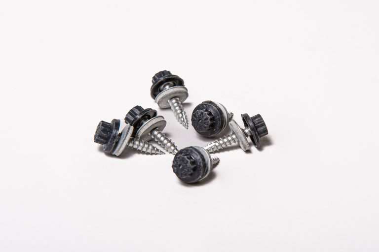 Screws for Timber - 32mm - Qty 100 - Moulded Head - Anthracite - Raven