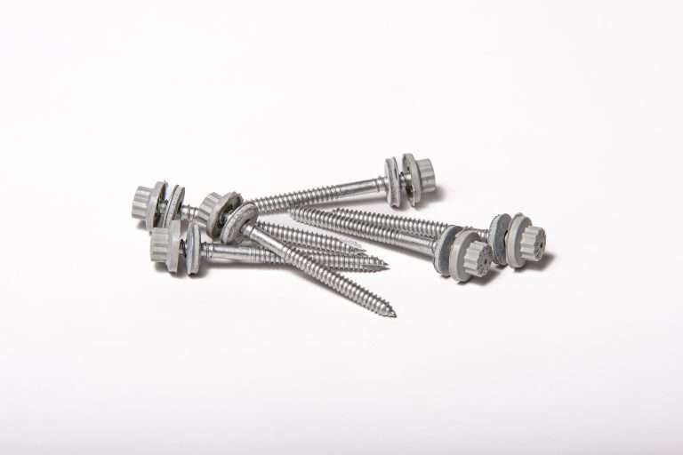 Screws for Timber - 80mm - Qty 100 - Moulded Head - Goosewing Grey