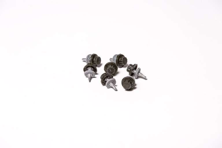 Stitching Screws - 22mm - Qty 100 - Moulded Head - Juniper Green