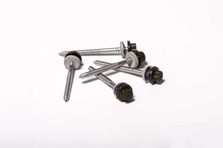 Screws for Timber - 80mm - Qty 100 - Moulded Head - Juniper Green