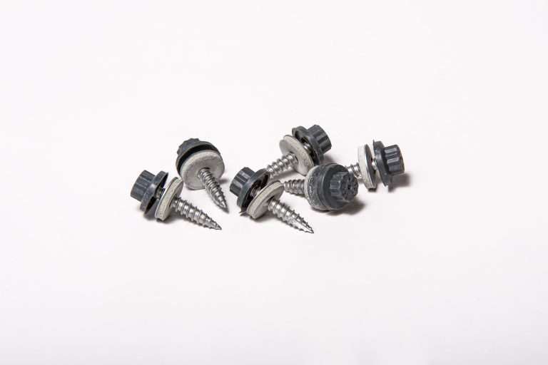 Screws for Timber - 32mm - Qty 100 - Moulded Head - Merlin Grey
