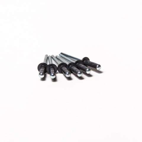Rivets - 4.8mm x 15mm - Qty 100 - Anthracite and Raven Blue