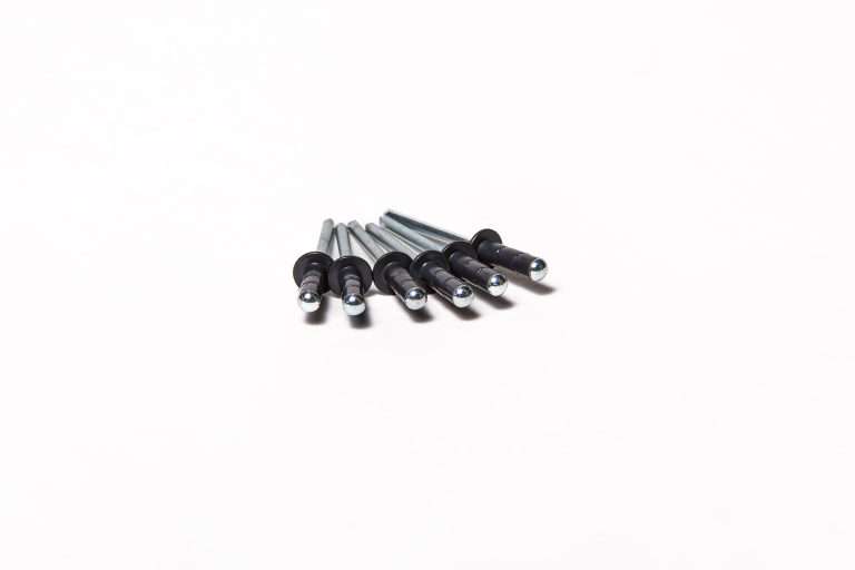 Rivets - 4.8mm x 15mm - Qty 100 - Anthracite and Raven Blue 