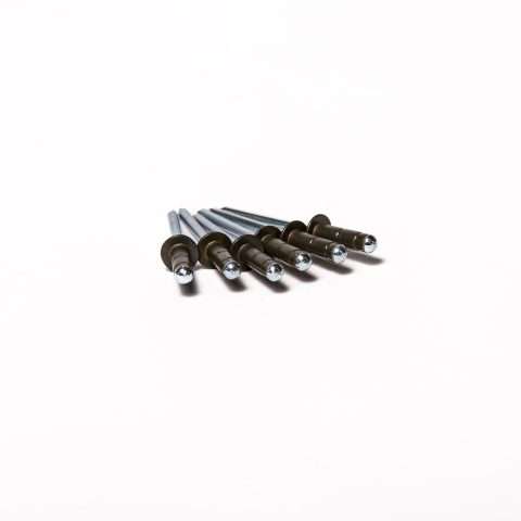 Rivets - 4.8mm x 15mm - Qty 100 - Juniper Green