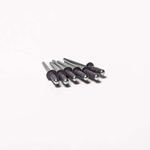 Rivets - 4.8mm x 15mm - Qty 100 - Merlin Grey