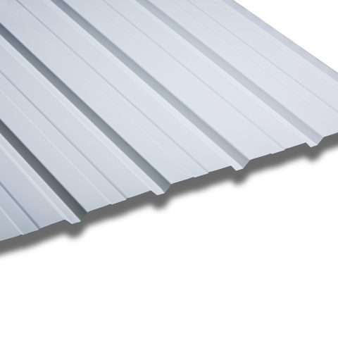 20/1000 Liner Panel in a Bright White Polyester Paint Coated Finish - 3000mm