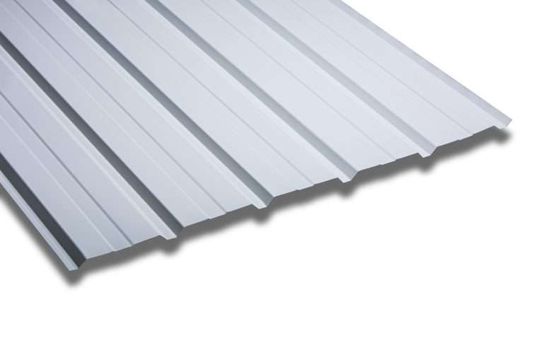 20/1000 Liner Panel in a Bright White Polyester Paint Coated Finish - 3000mm