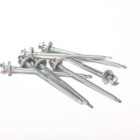 Screws for Light Gauge Steel - 65mm - 19mm Washer - Qty 100