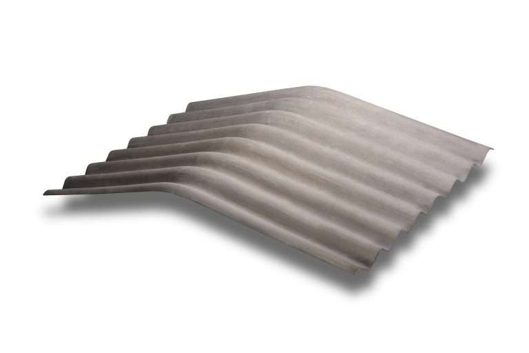 Cemsix | Ridge | Profile 6 | New | 1800mm | 15° | Close-Fit | Natural Grey
