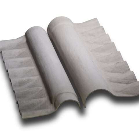 Cemsix | Ridge | Profile 6 | New | 2-Piece | Pair | Close-Fit | Natural Grey