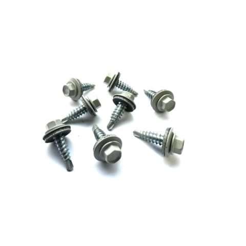 Stitching Screws - 22mm - Qty 100 - Powder Coated - Goosewing Grey