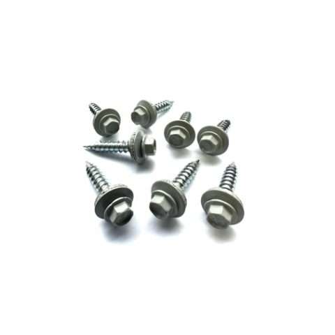Screws for Timber - 32mm - Qty 100 - Powder Coated - Goosewing Grey