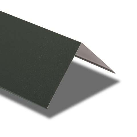 Barge Flashings in a PVC Plastisol Coated Finish - TATA Colorcoat® - Juniper Green 3000mm