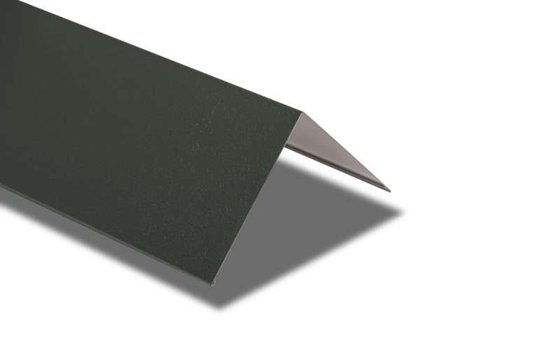 Barge Flashings in a PVC Plastisol Coated Finish - TATA Colorcoat® - Juniper Green 3000mm