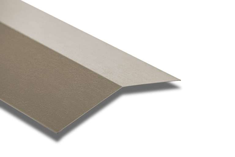 Ridge Flashings in a PVC Plastisol Coated Finish - TATA Colorcoat® - Goosewing Grey 3000mm