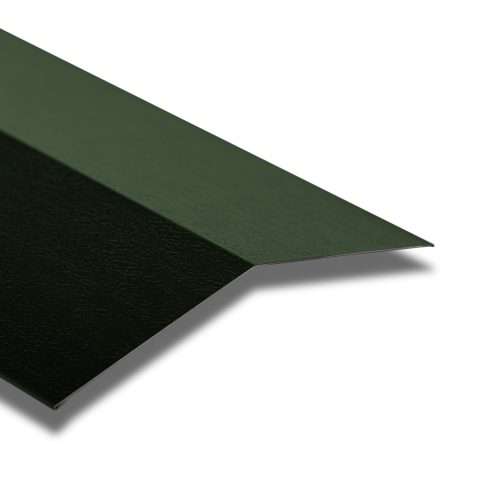 Ridge Flashings in a PVC Plastisol Coated Finish - TATA Colorcoat® - Juniper Green 3000mm