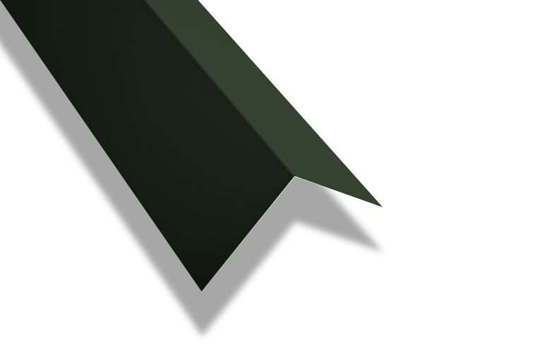 Barge Flashings in a Polyester Paint Coated Finish - SSAB Greencoat® - Juniper Green 3000mm
