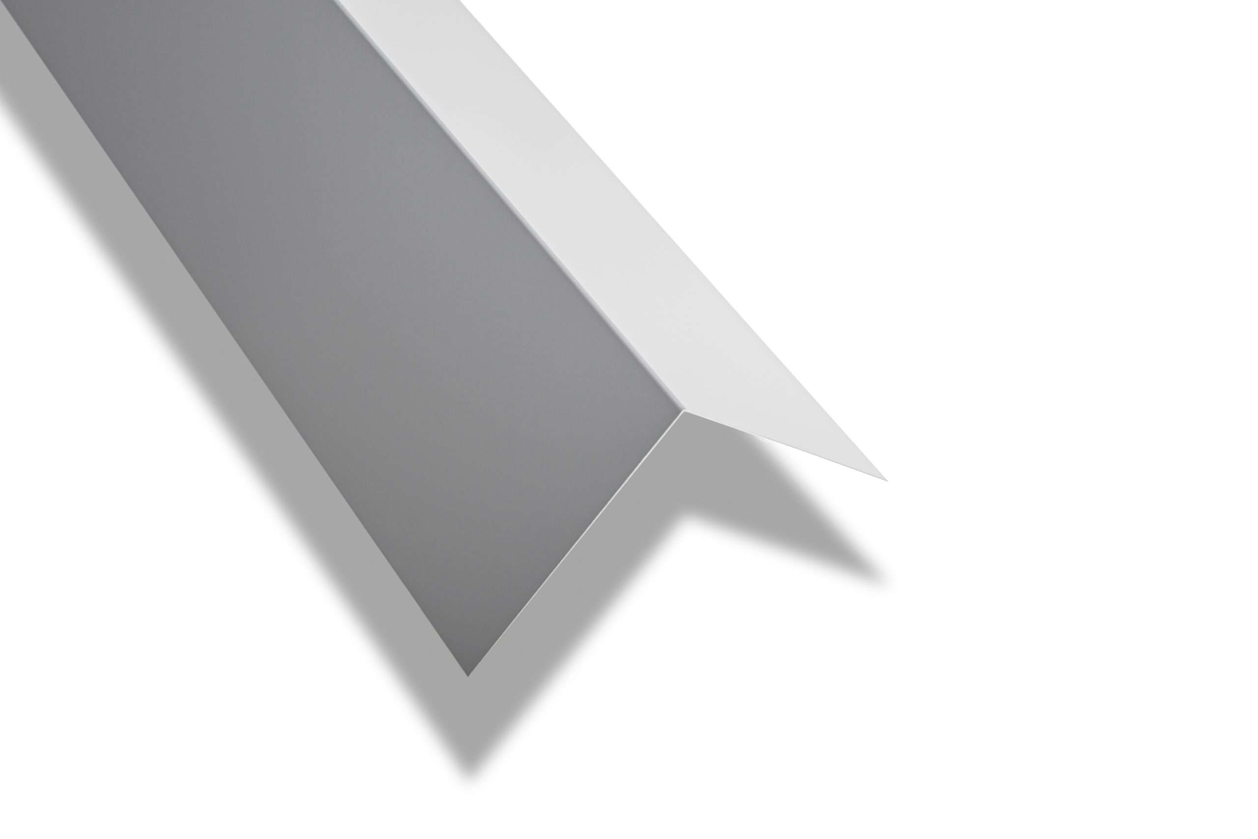 Barge Flashings in a Polyester Paint Coated Finish - Light Grey 3000mm