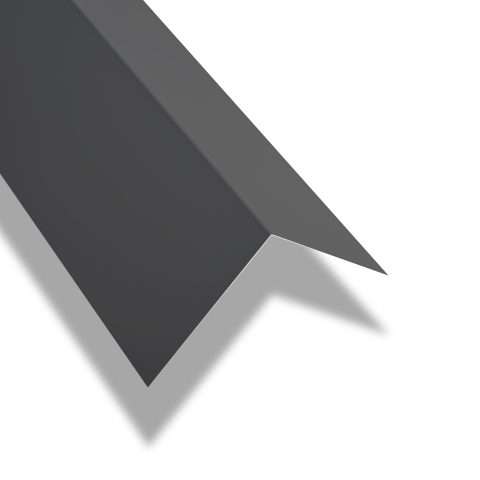 Barge Flashings in a Polyester Paint Coated Finish - SSAB Greencoat® - Anthracite 3000mm