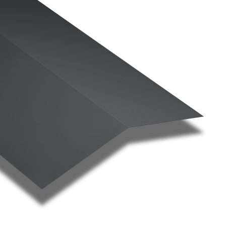 Ridge Flashings in a Polyester Paint Coated Finish - SSAB Greencoat® - Anthracite 3000mm