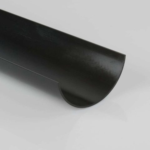 Gutter | 112mm | Brett Martin | 4000mm | Black | New | BR042