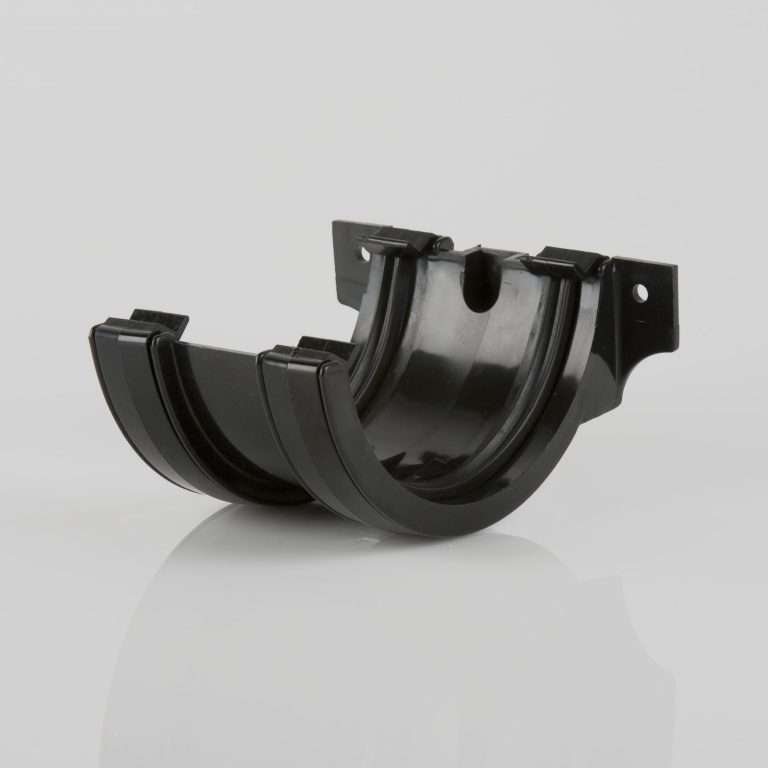 Gutter | 112mm | Brett Martin | Joint-Union Bracket | Black | New | BR044