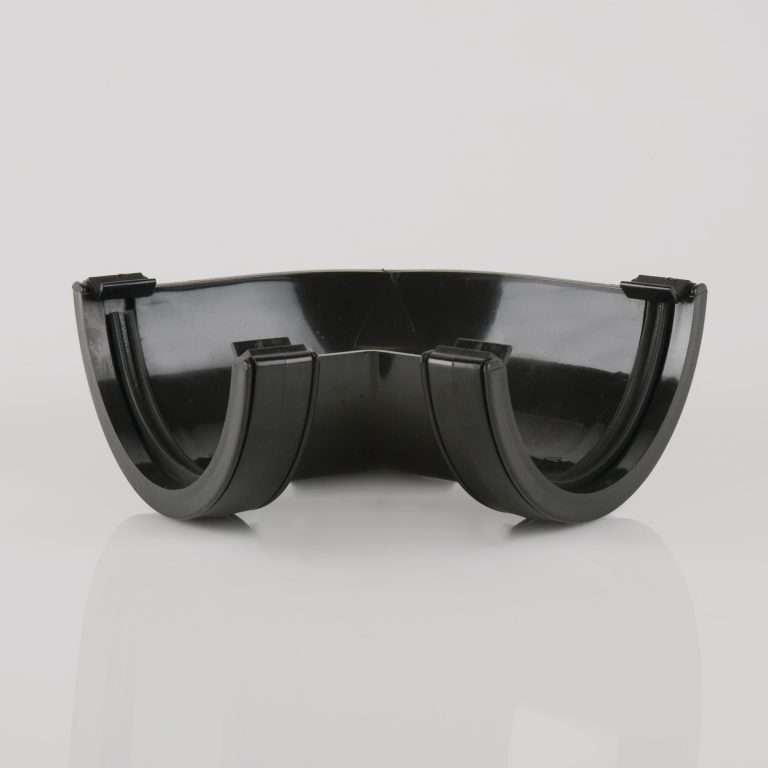 Gutter | 112mm | Brett Martin | 90° Gutter Angle | Black | New | BR048