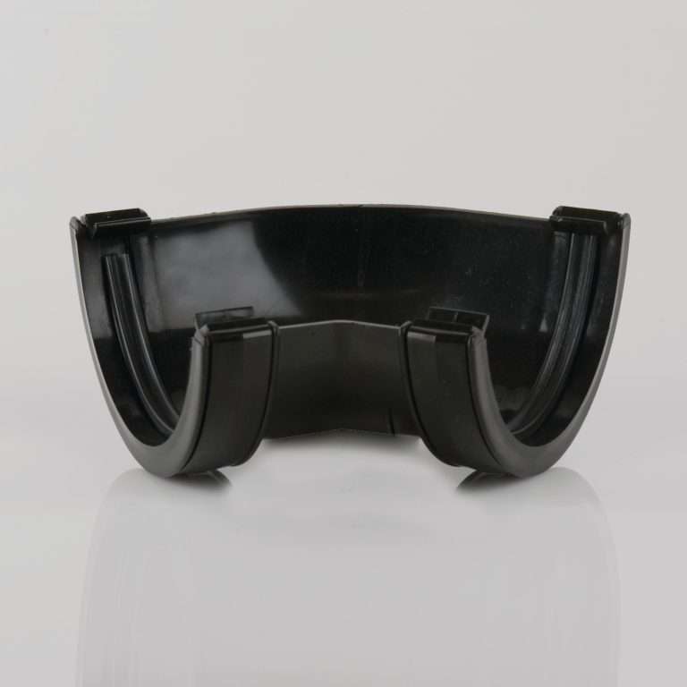 Gutter | 112mm | Brett Martin | 135° Gutter Angle | Black | New | BR049
