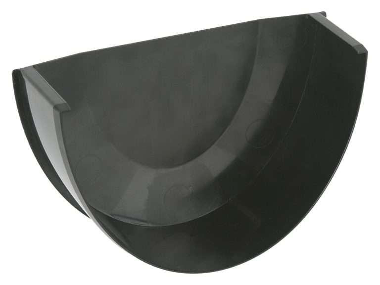 Deepstyle Gutter | 170mm | Brett Martin | Internal Stop-End | Black | New | BR096