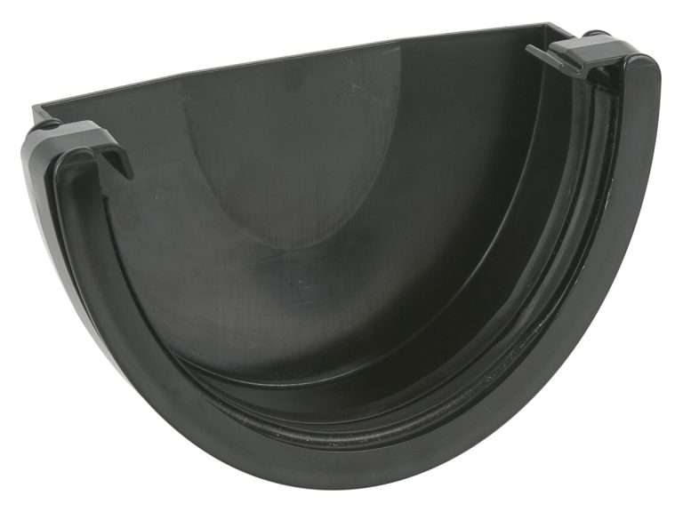 Deepstyle Gutter | 170mm | Brett Martin | External Stop-End | Black | New | BR097