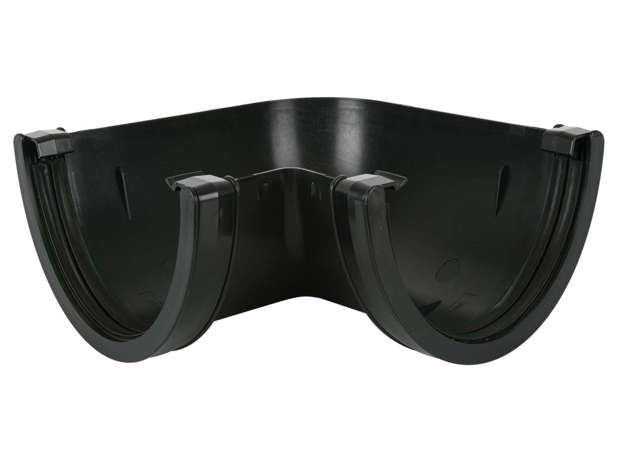Deepstyle Gutter | 170mm | Brett Martin | 90° Angle | Black | New | BR098