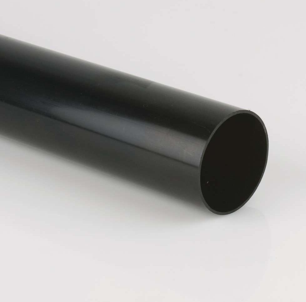 Downpipe | 68mm | Brett Martin | 4000mm | Downpipe | Black | New | BR203