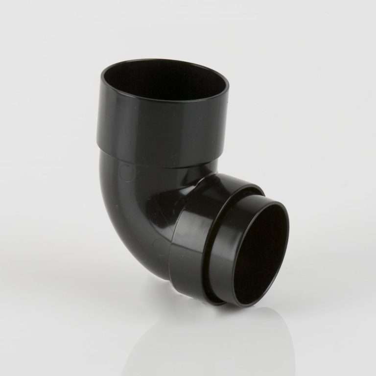 Downpipe | 68mm | Brett Martin | Bend 92.5° | Black | New | BR208