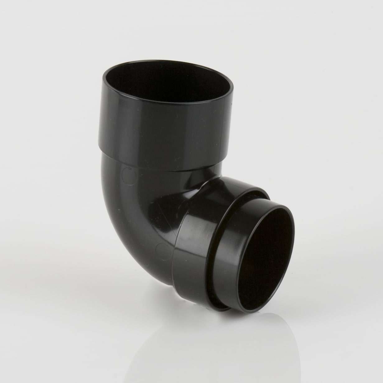 Downpipe | 68mm | Brett Martin | Bend 92.5° | Black | New | BR208
