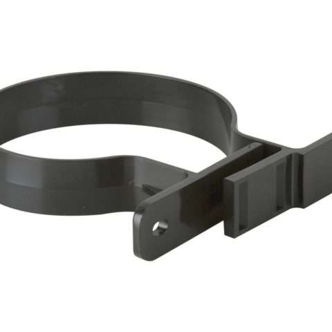 Downpipe | 110mm | Brett Martin | Double Fix Pipe Bracket | Black | New | BS407