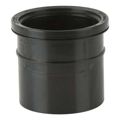 Downpipe | 110mm | Brett Martin | Single Socket Coupling | Black | New | BS432
