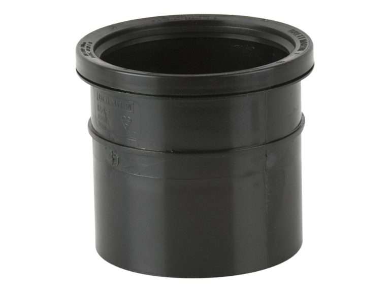 Downpipe | 110mm | Brett Martin | Single Socket Coupling | Black | New | BS432